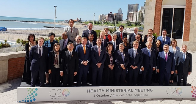  Ministros da Saúde do G20 assinam compromisso para uso racional de antimicrobianos