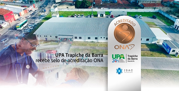  UPA Trapiche da Barra recebe acreditação ONA nível I
