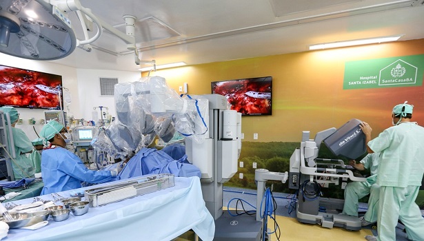  Hospital Santa Izabel completa a centésima cirurgia robótica