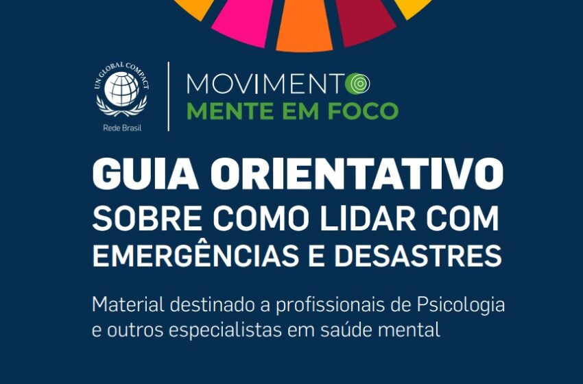  Guia de saúde mental para o enfrentamento de emergências e desastres