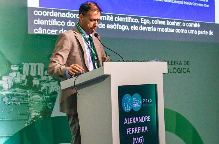  Alexandre Ferreira Oliveira é eleito presidente da Sociedade Mundial de Cirurgia Oncológica
