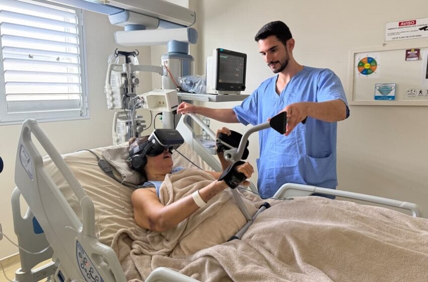  Realidade virtual auxilia na reabilitação de pacientes no Hospital de Base