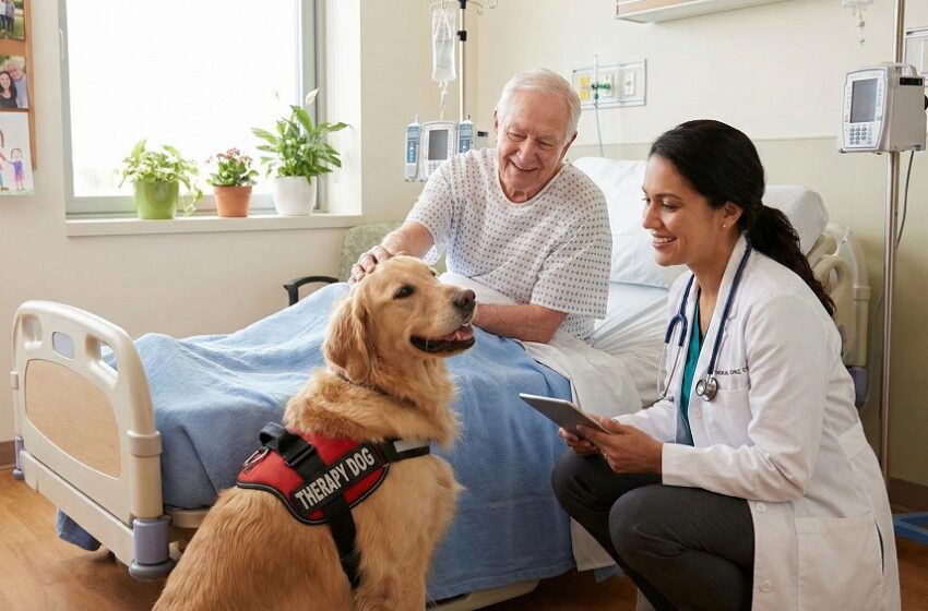  Projeto inclui terapia assistida por animais entre os serviços do SUS