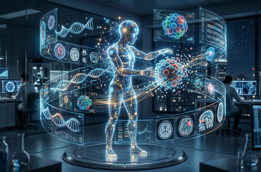  Como a inteligência artificial está redesenhando a oncologia