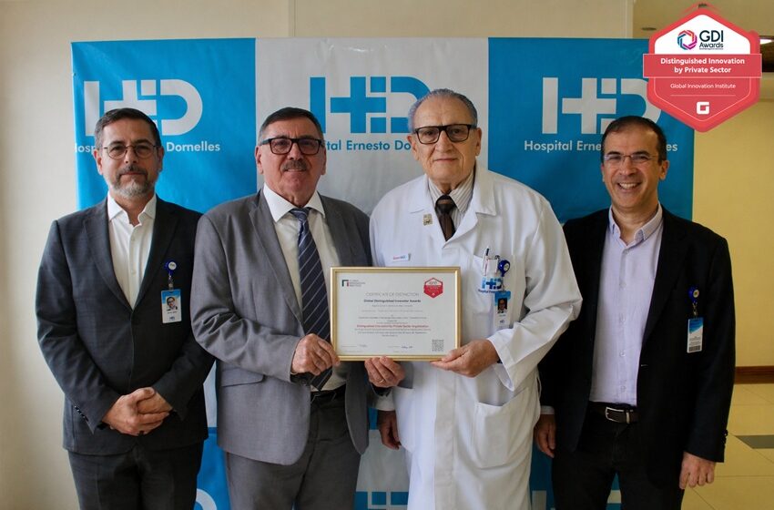  Hospital Ernesto Dornelles recebe prêmio do Global Innovation Institute
